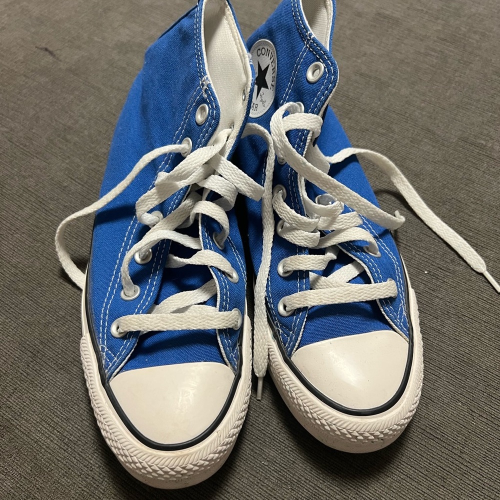 Converse Classic Blue Canvas Sneakers